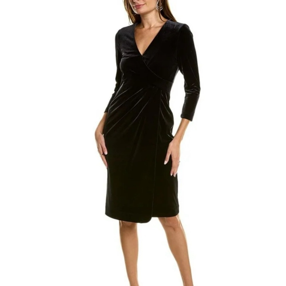 Brooks Brothers Black Midi Dress